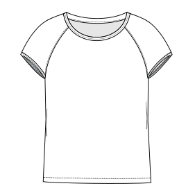 Fashion sewing patterns for GIRLS T-Shirts T-Shirt Jersey 707